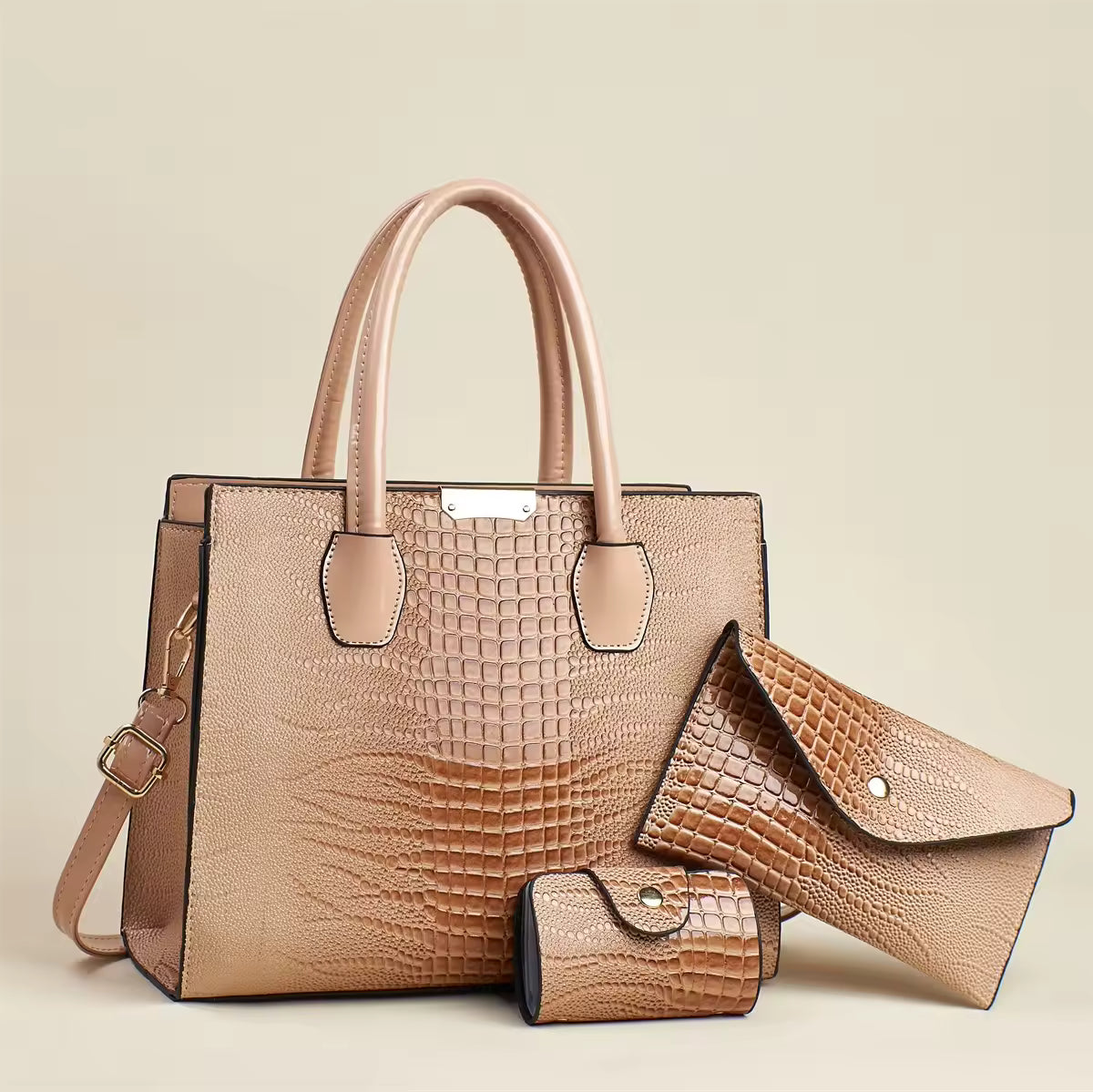 Jacē Luxury Triad Croc Set