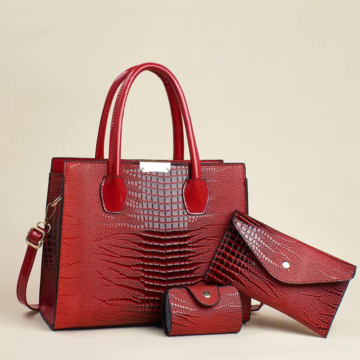 Jacē Luxury Triad Croc Set