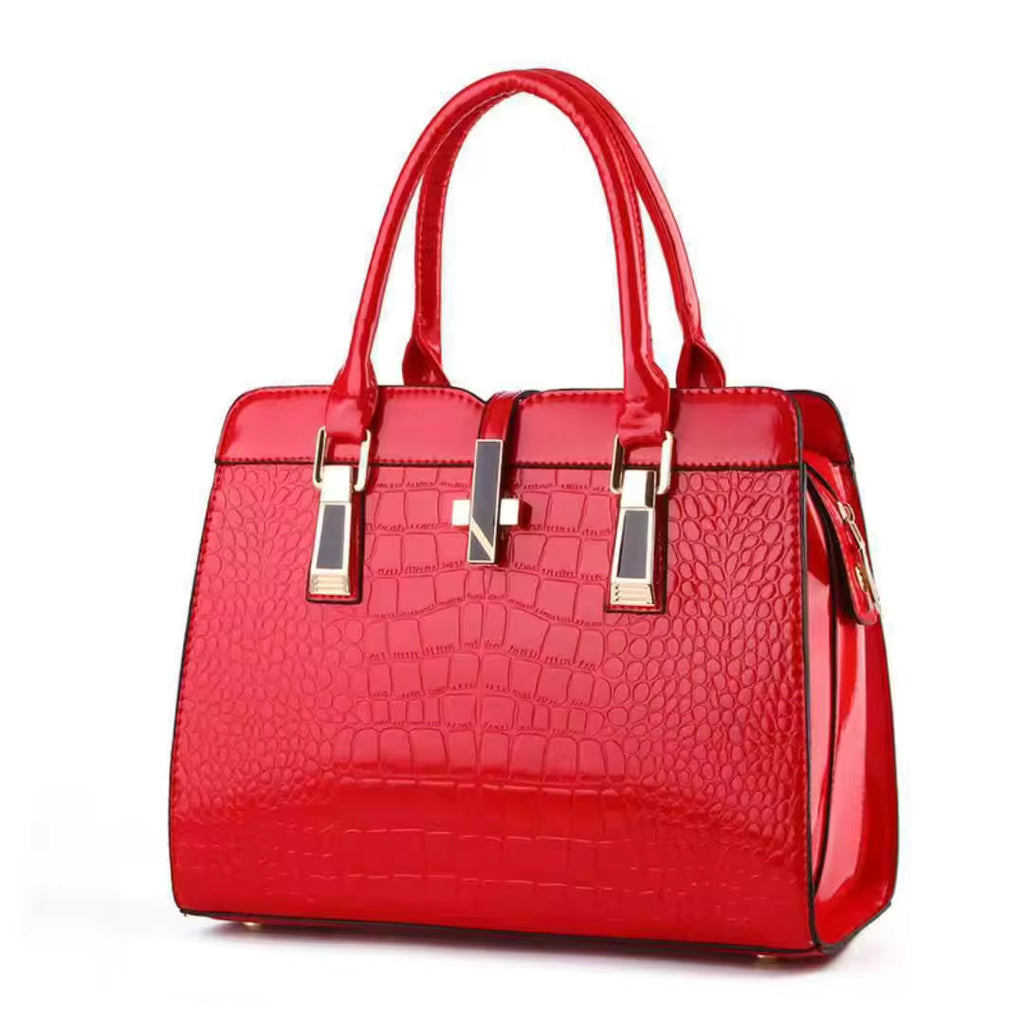 Jacē Croc Luxe Tote