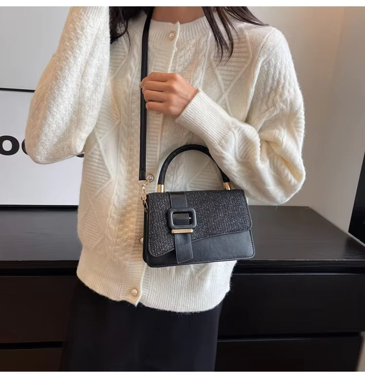 The Jacē Frostline Shimmer Bag