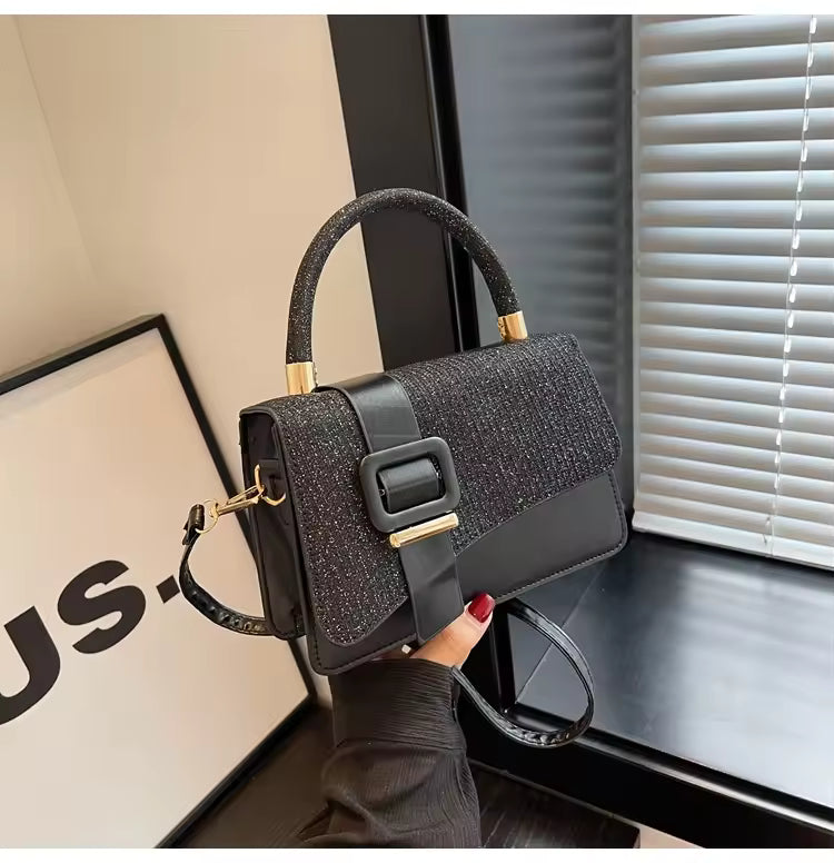 The Jacē Frostline Shimmer Bag