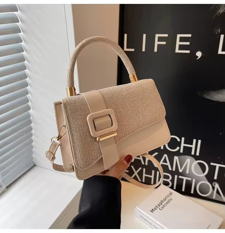 The Jacē Frostline Shimmer Bag