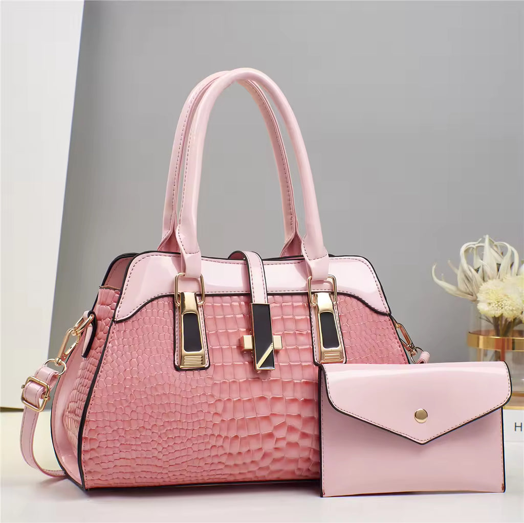 The Jacē Primrose Satchel (Includes Free Matching Wallet)