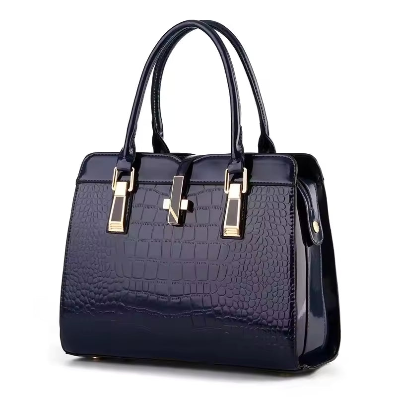 Jacē Croc Luxe Tote