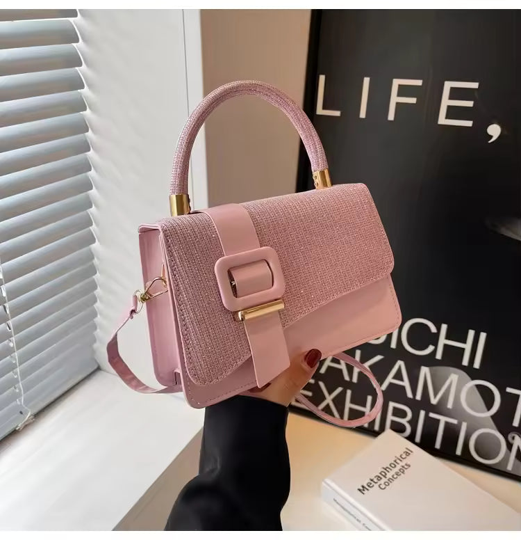The Jacē Frostline Shimmer Bag