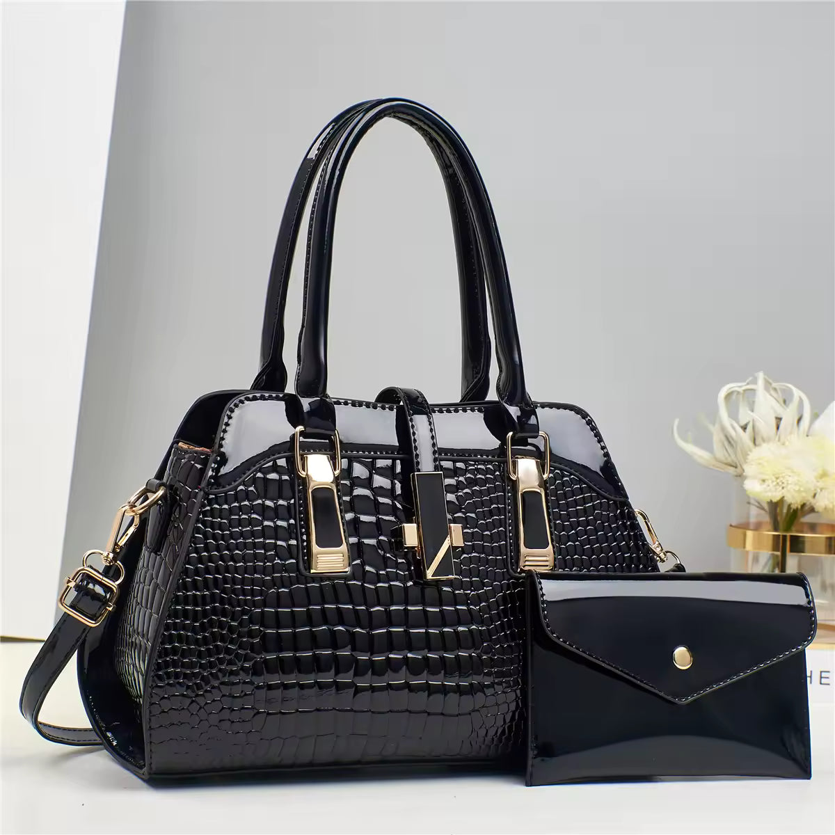 The Jacē Primrose Satchel (Includes Free Matching Wallet)