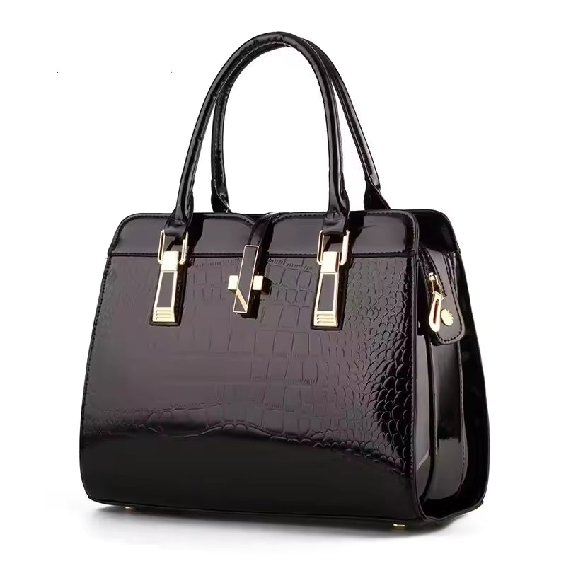 Jacē Croc Luxe Tote
